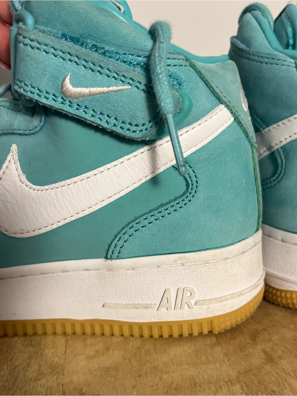 Nike Air Force 1 Mid “ Washed Teal” - 6 - Picture 8 of 15